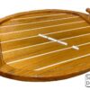 teak serving tray