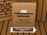 Teak Deck Caulk Case Black