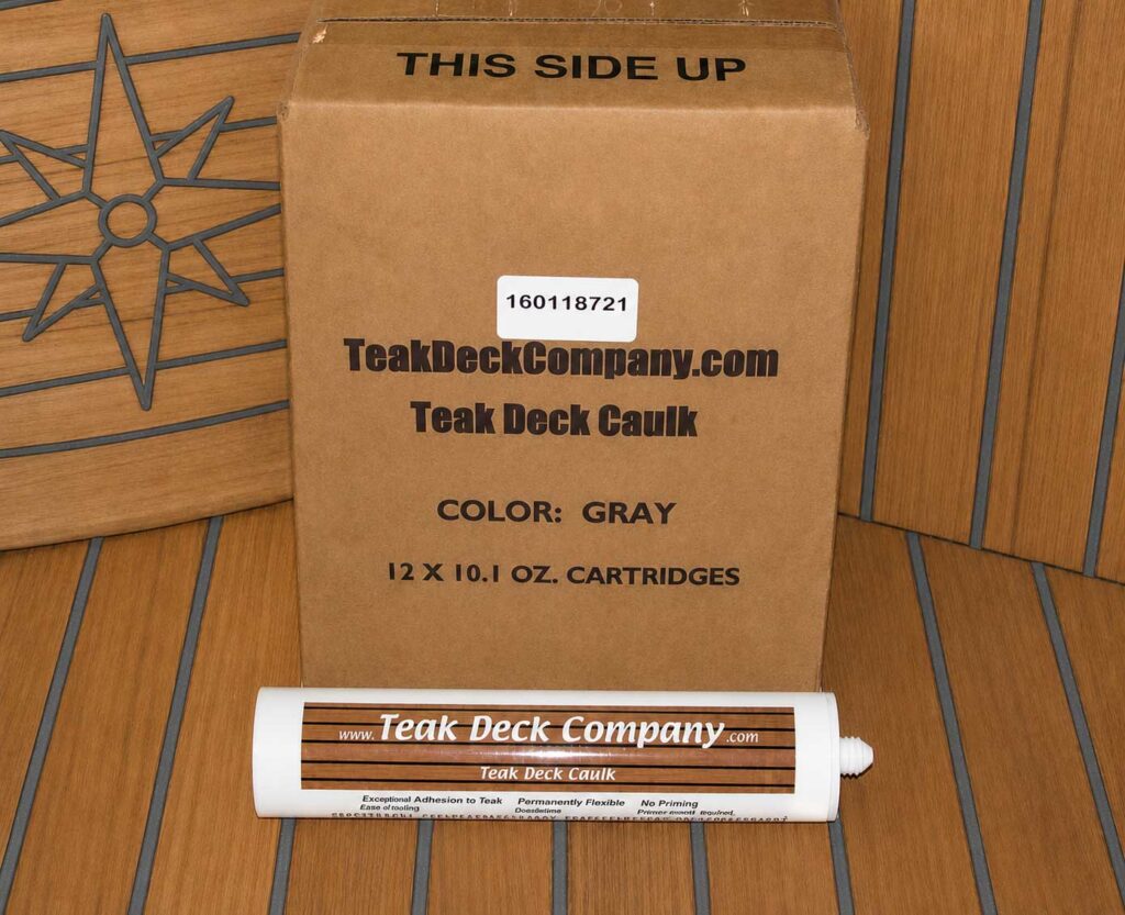 Teak Caulk Gray Case