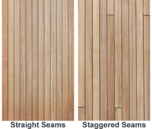 Teak Deck Panels