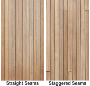 Teak Deck Panels